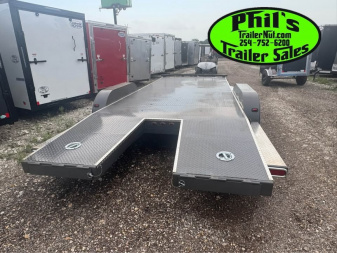 New 2024 102 Ironworks 83X20 Equipment Trailer OPEN CAR HAULER 5200 LB AXLES ONLY 1 AVAILABLE AT THIS PRICE! NO REORDERS!