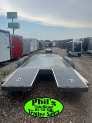 New 2024 102 Ironworks 83X20 Equipment Trailer OPEN CAR HAULER 5200 LB AXLES ONLY 1 AVAILABLE AT THIS PRICE! NO REORDERS!