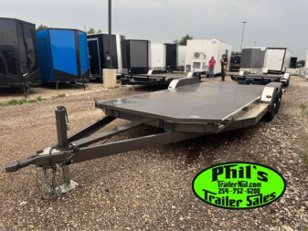 New 2024 102 Ironworks 83X20 Equipment Trailer OPEN CAR HAULER 5200 LB AXLES ONLY 1 AVAILABLE AT THIS PRICE! NO REORDERS!