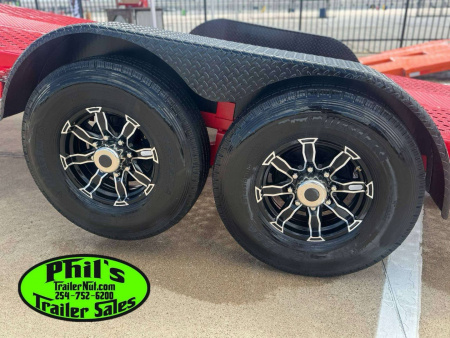 New 2025 83X20TILT TRAILER EQUIPMENT TRAILER W/ WIRELESS WINCH & WIRELESS POWER TILT 14K TRAILER