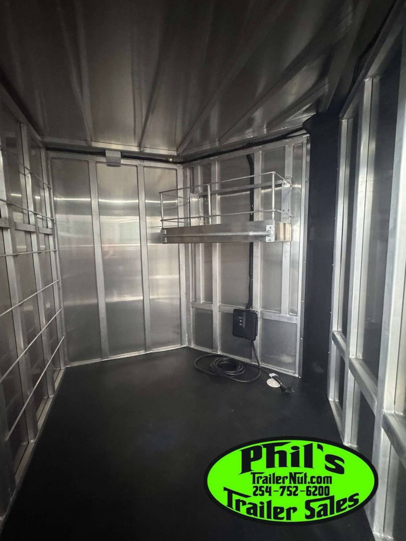 New Frontier Trailers LOW PRO LIVESTOCK TRAILER 6 PEN Stock / Stock Combo Trailer