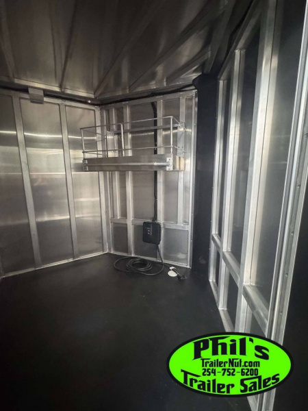 New Frontier Trailers LOW PRO LIVESTOCK TRAILER 6 PEN Stock / Stock Combo Trailer