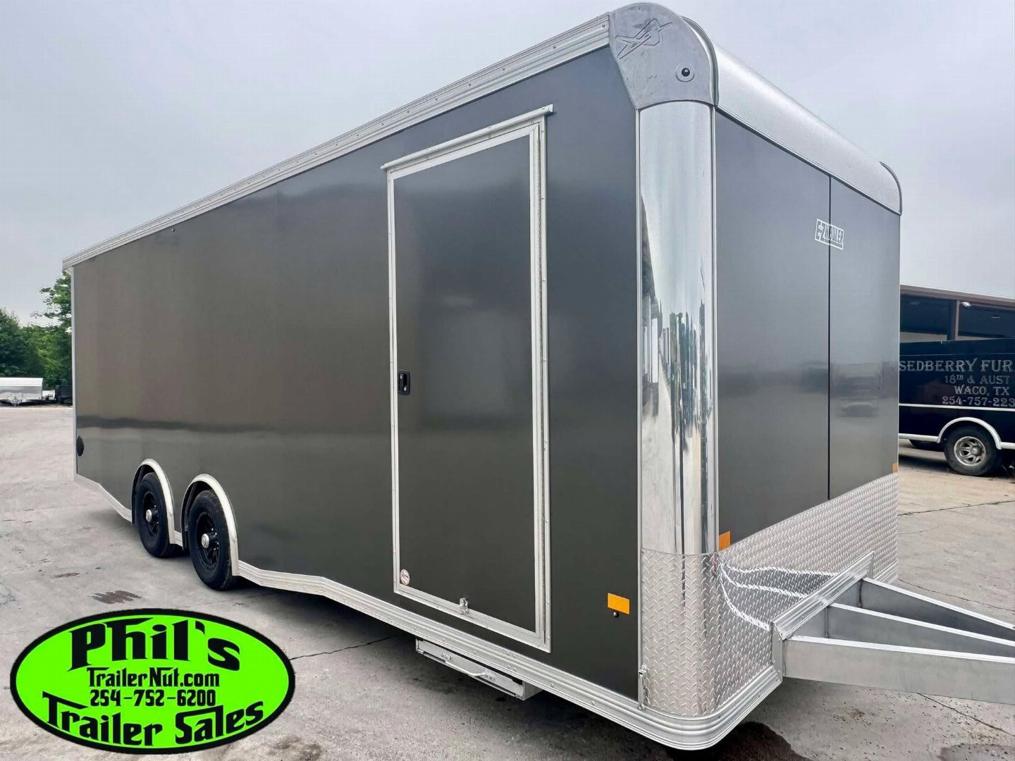 New E-Z Hauler 24' ALL ALUMINUM CAR HAULER LARGE ESCAPE DOOR FINISHED OUT Car / Racing Trailer