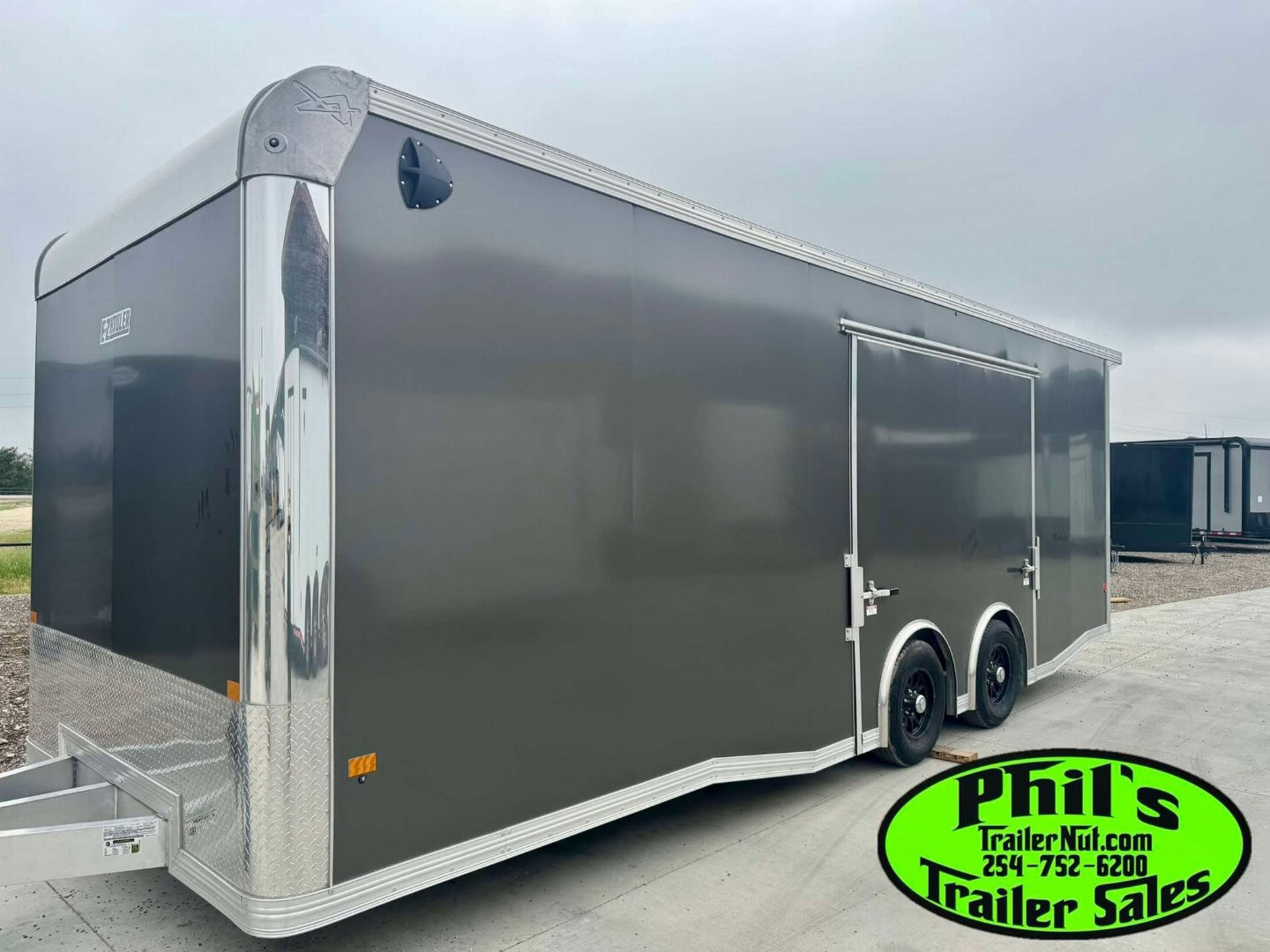 New E-Z Hauler 24' ALL ALUMINUM CAR HAULER LARGE ESCAPE DOOR FINISHED OUT Car / Racing Trailer