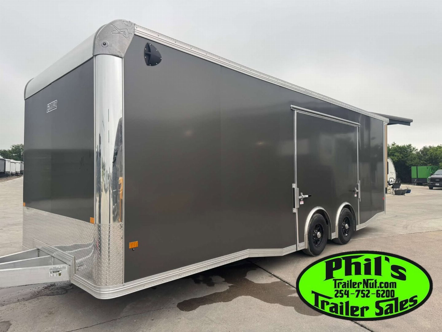 New E-Z Hauler 24' ALL ALUMINUM CAR HAULER LARGE ESCAPE DOOR FINISHED OUT Car / Racing Trailer