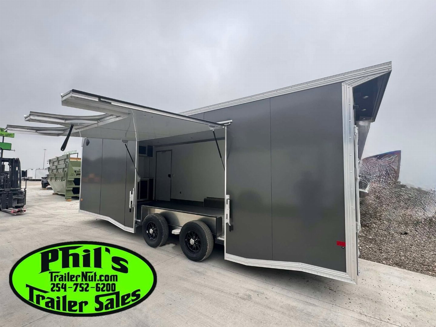New E-Z Hauler 24' ALL ALUMINUM CAR HAULER LARGE ESCAPE DOOR FINISHED OUT Car / Racing Trailer