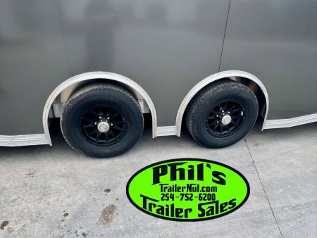 New E-Z Hauler 24' ALL ALUMINUM CAR HAULER LARGE ESCAPE DOOR FINISHED OUT Car / Racing Trailer