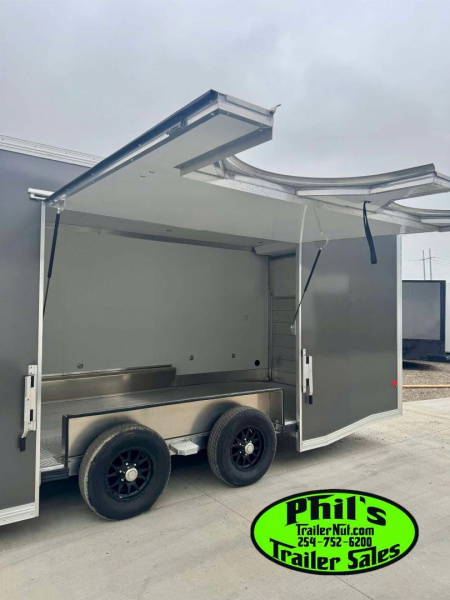 New E-Z Hauler 24' ALL ALUMINUM CAR HAULER LARGE ESCAPE DOOR FINISHED OUT Car / Racing Trailer