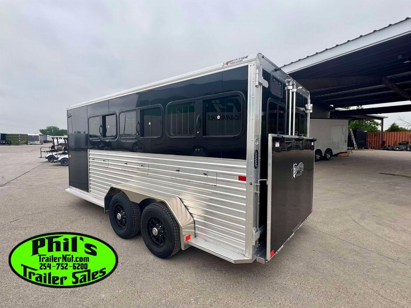 New Frontier Trailers LOW PRO LIVESTOCK TRAILER 6 PEN Stock / Stock Combo Trailer