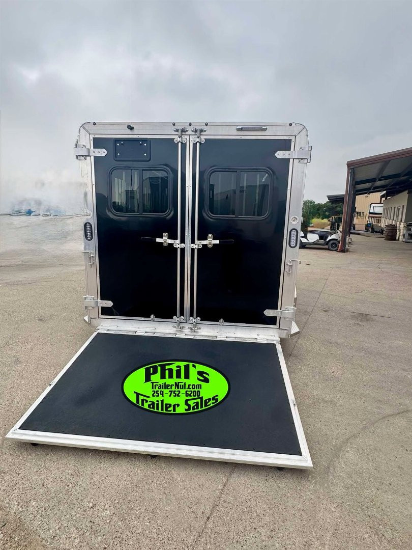 New Frontier Trailers LOW PRO LIVESTOCK TRAILER 6 PEN Stock / Stock Combo Trailer