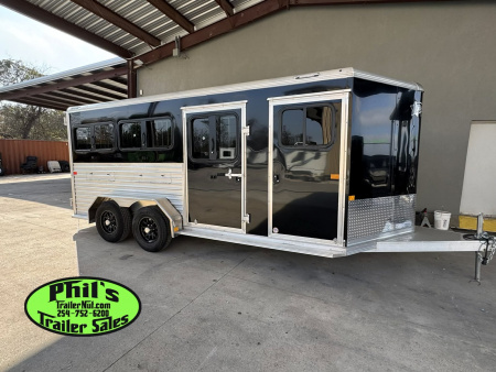 New Frontier Trailers LOW PRO LIVESTOCK TRAILER 6 PEN Stock / Stock Combo Trailer