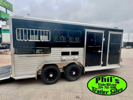 New Frontier Trailers LOW PRO LIVESTOCK TRAILER 6 PEN Stock / Stock Combo Trailer