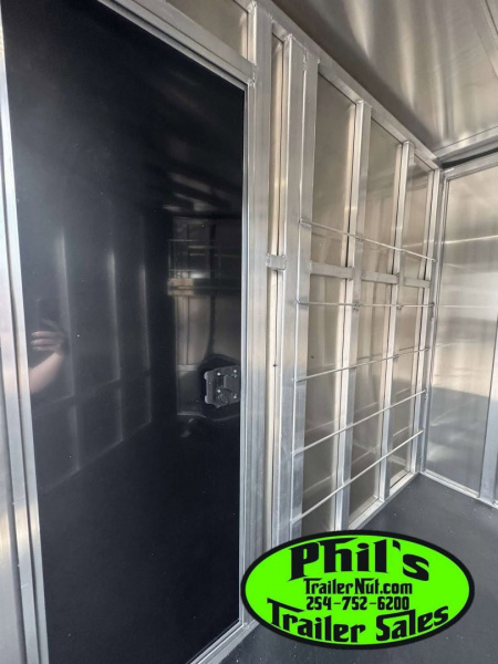 New Frontier Trailers LOW PRO LIVESTOCK TRAILER 6 PEN Stock / Stock Combo Trailer