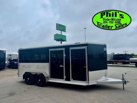 New Frontier Trailers LOW PRO LIVESTOCK TRAILER 6 PEN Stock / Stock Combo Trailer