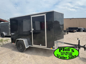 New 2025 PACE AMERICAN NEW 5X10 V-NOSE ENCLOSED TRAILER CARGO TRAILER Cargo / Enclosed Trailer