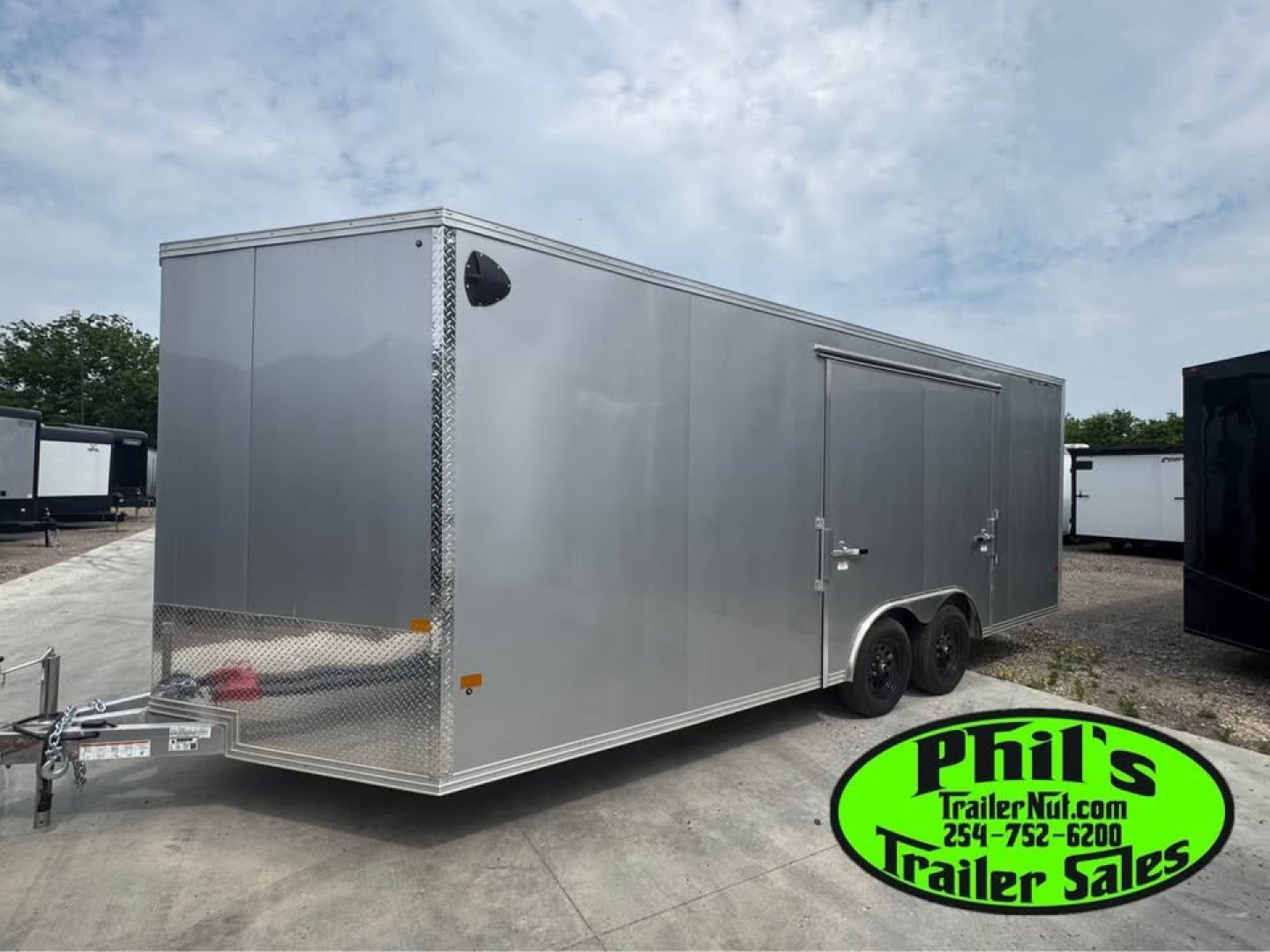 New 2025 E-Z Hauler 8.5x20 ENCLOSED ALUMINUM CAR HAULER Cargo