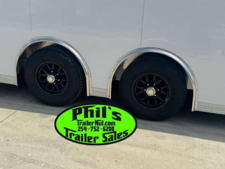 New E-Z Hauler 24' ALL ALUMINUM CAR HAULER LARGE ESCAPE DOOR FINISHED OUT Cargo / Enclosed Trailer EXTRUDED ALUMINUM FLOOR