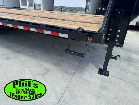 New 2026 Iron Bull 102X25' (20+5) RAMPAGE (FOLD OVER) RAMPS- 22K HD LOW PRO Deckover Trailer