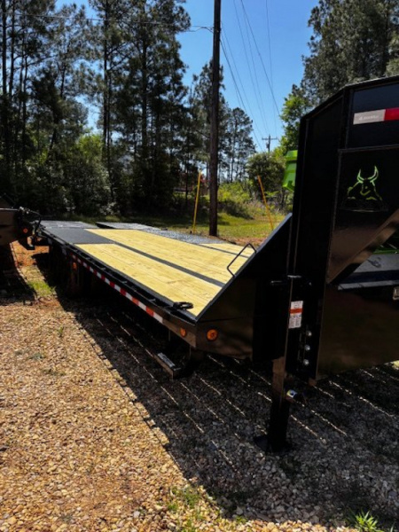 New 2026 Iron Bull 102X25' (20+5) RAMPAGE (FOLD OVER) RAMPS- 22K HD LOW PRO Deckover Trailer