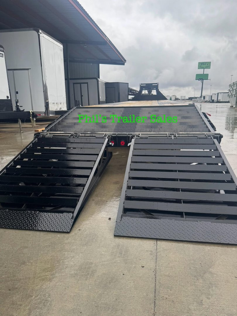 New Iron Bull 102 X40 DECK OVER TANDEM DUAL 10K AXLES MONSTER RAMPS Deckover Trailer 20K GVWR