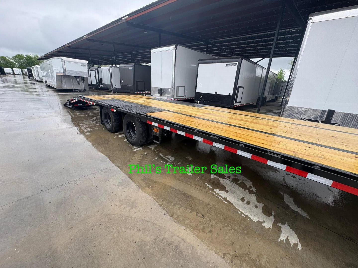 New Iron Bull 102 X40 DECK OVER TANDEM DUAL 10K AXLES MONSTER RAMPS Deckover Trailer 20K GVWR