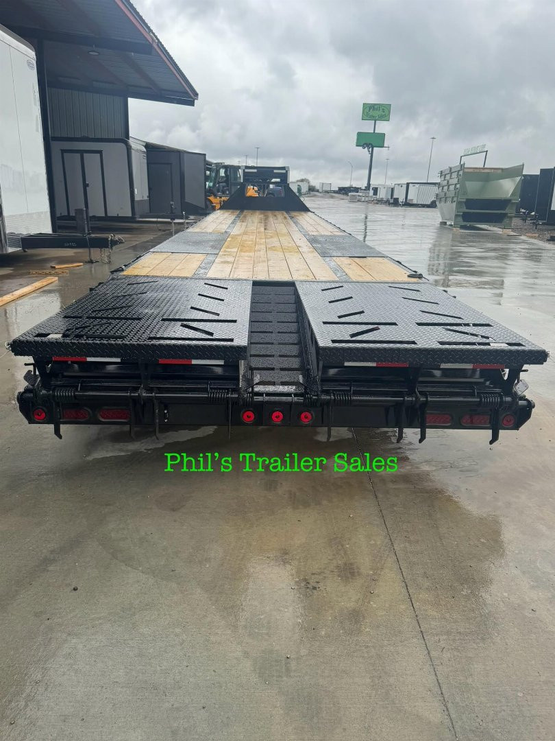 New Iron Bull 102 X40 DECK OVER TANDEM DUAL 10K AXLES MONSTER RAMPS Deckover Trailer 20K GVWR