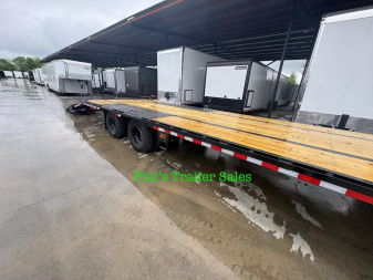 New Iron Bull 102 X40 DECK OVER TANDEM DUAL 10K AXLES MONSTER RAMPS Deckover Trailer 20K GVWR