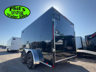 New 2025 Pace American 7X14 Cargo / Enclosed Trailer SCREWLESS EXTERIOR GREAT FOR GRAPHICS!