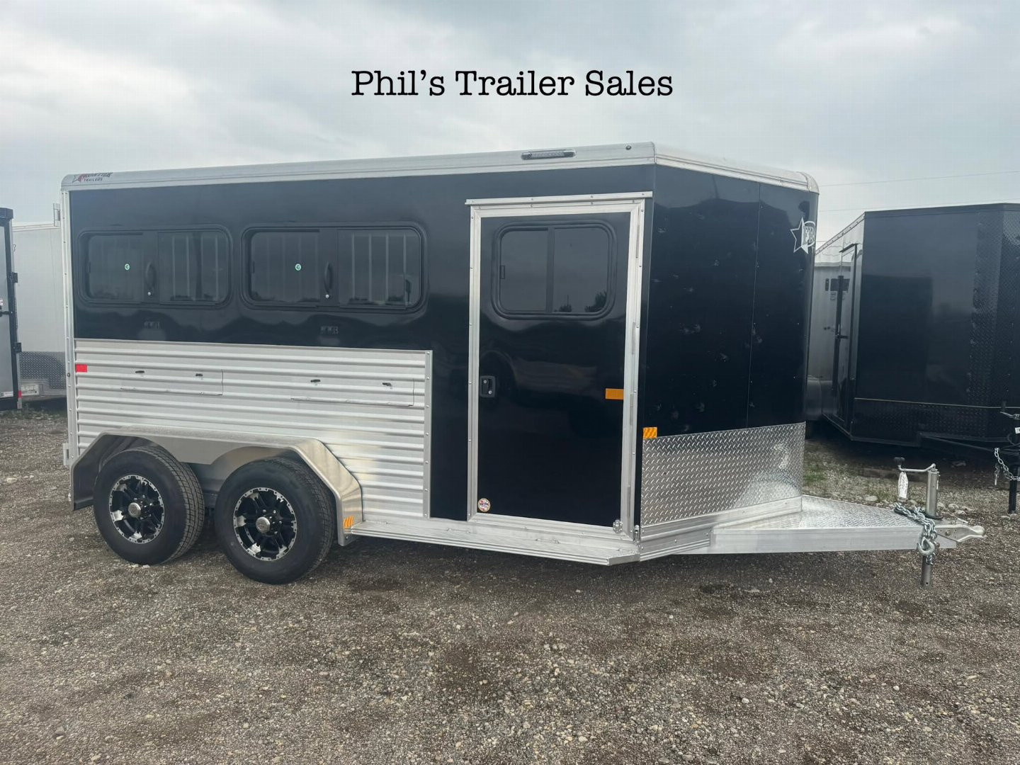 New Frontier Trailers 4PEN Stock / Stock Combo Trailer LOW PRO LIVESTOCK