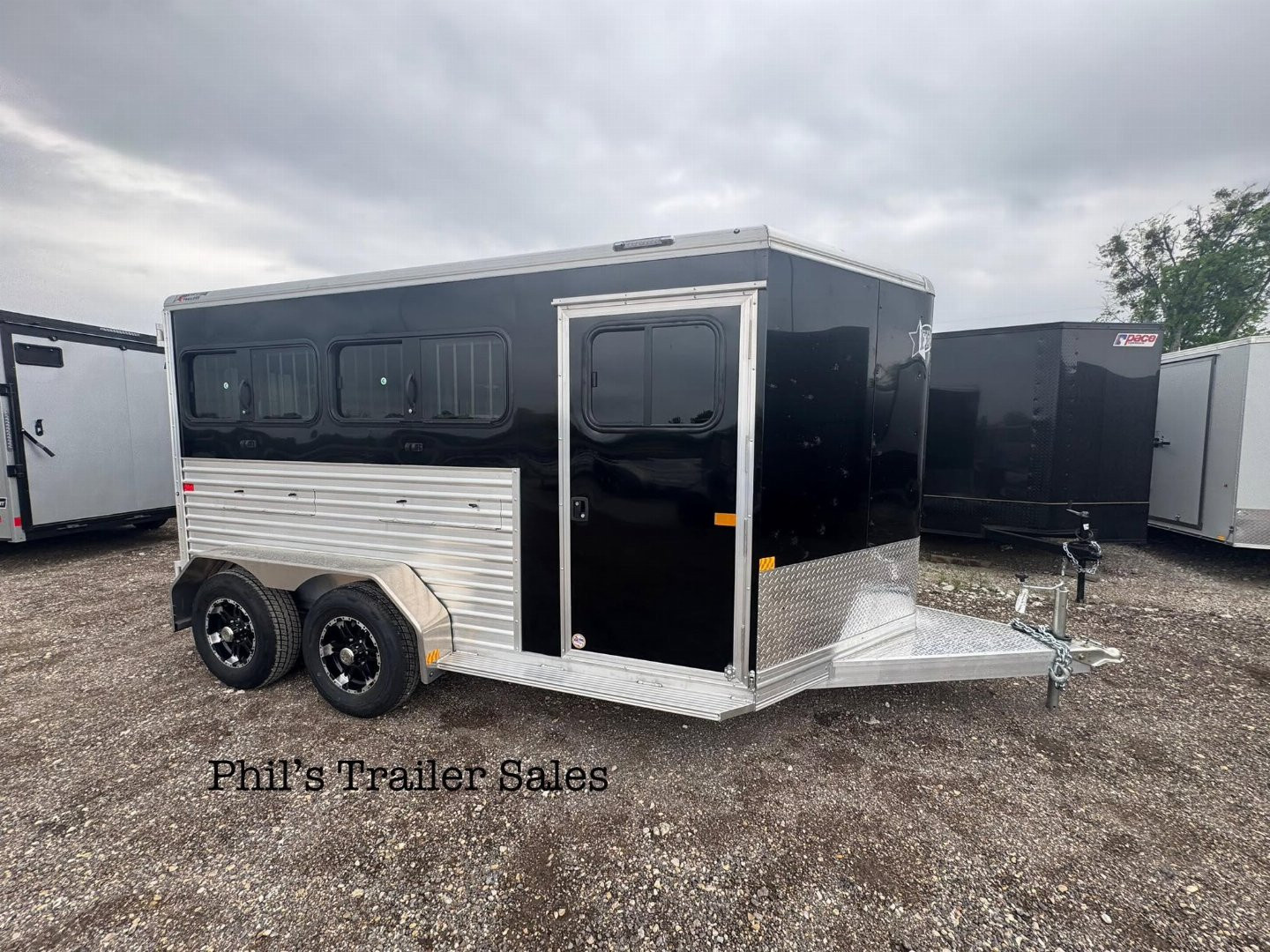 New Frontier Trailers 4PEN Stock / Stock Combo Trailer LOW PRO LIVESTOCK