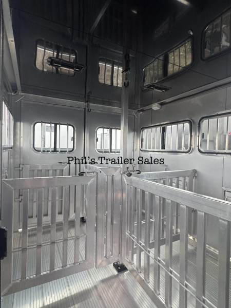 New Frontier Trailers 4PEN Stock / Stock Combo Trailer LOW PRO LIVESTOCK