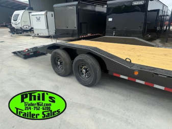 New 2026 Iron Bull 102 X 28 IRON BULL GOOSENECK EQUIPMENT TRAILER DRIVE OVER Equipment Trailer