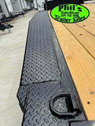 New 2026 Iron Bull 102 X 28 IRON BULL GOOSENECK EQUIPMENT TRAILER DRIVE OVER Equipment Trailer