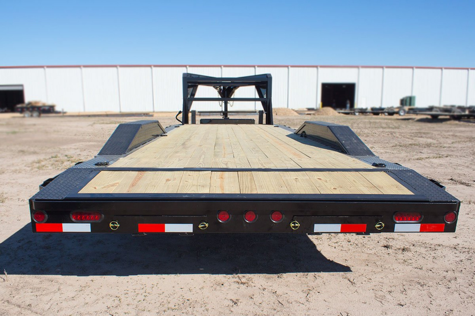 New 2026 IRON BULL 102 x24 Equipment Trailer with drive over fenders Iron Bull Equipment Trailer