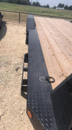 New 2026 IRON BULL 102 x24 Equipment Trailer with drive over fenders Iron Bull Equipment Trailer