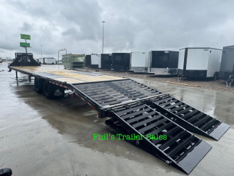 New 2026 Iron Bull 102 X40 DECK OVER TANDEM DUAL 10K AXLES MONSTER RAMPS Deckover Trailer