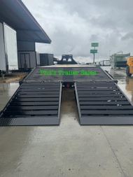 New 2026 Iron Bull 102 X40 DECK OVER TANDEM DUAL 10K AXLES MONSTER RAMPS Deckover Trailer