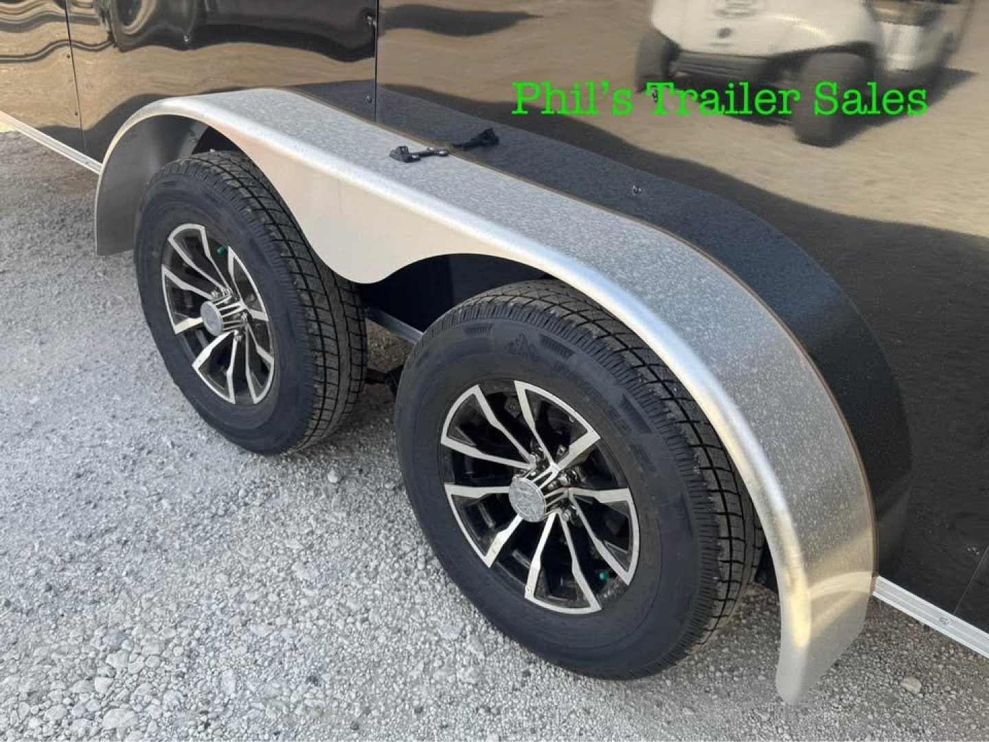 New 2025 Pace American 7X14 ALUMINUM WHEEL UPGRADE Cargo / Enclosed Trailer