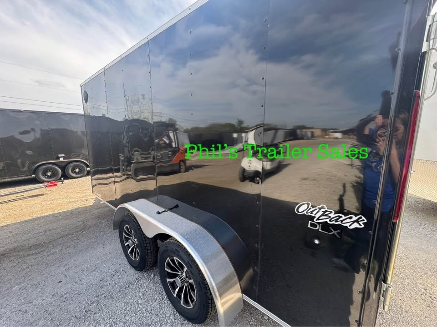 New 2025 Pace American 7X14 ALUMINUM WHEEL UPGRADE Cargo / Enclosed Trailer