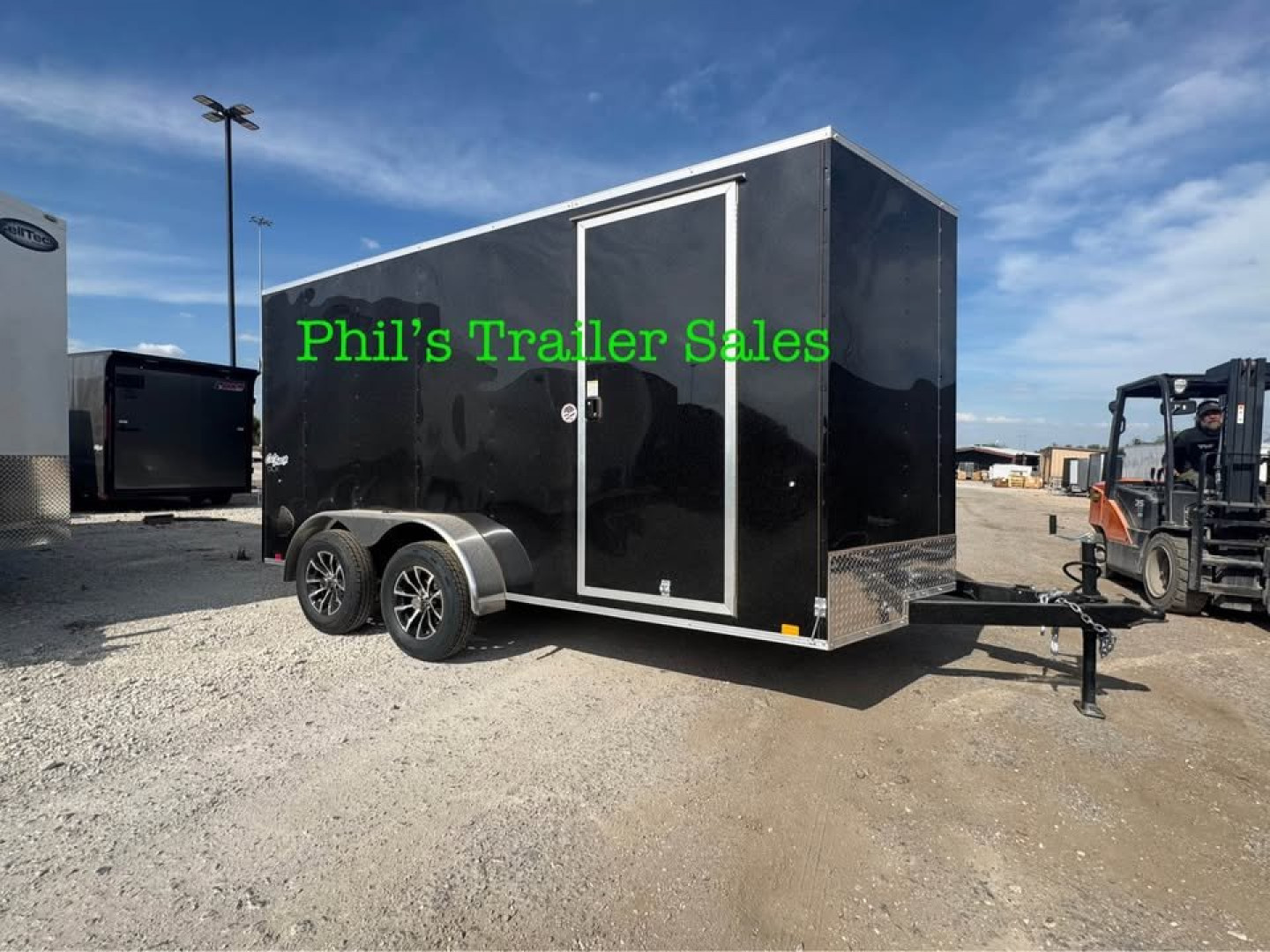 New 2025 Pace American 7X14 ALUMINUM WHEEL UPGRADE Cargo / Enclosed Trailer