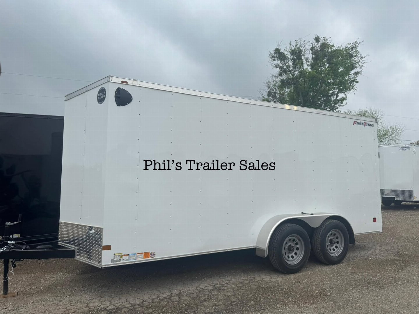 New WELLS CARGO 7X16 Cargo / Enclosed Trailer 6'6'' INTERIOR WELLS CARGO FAST TRACK
