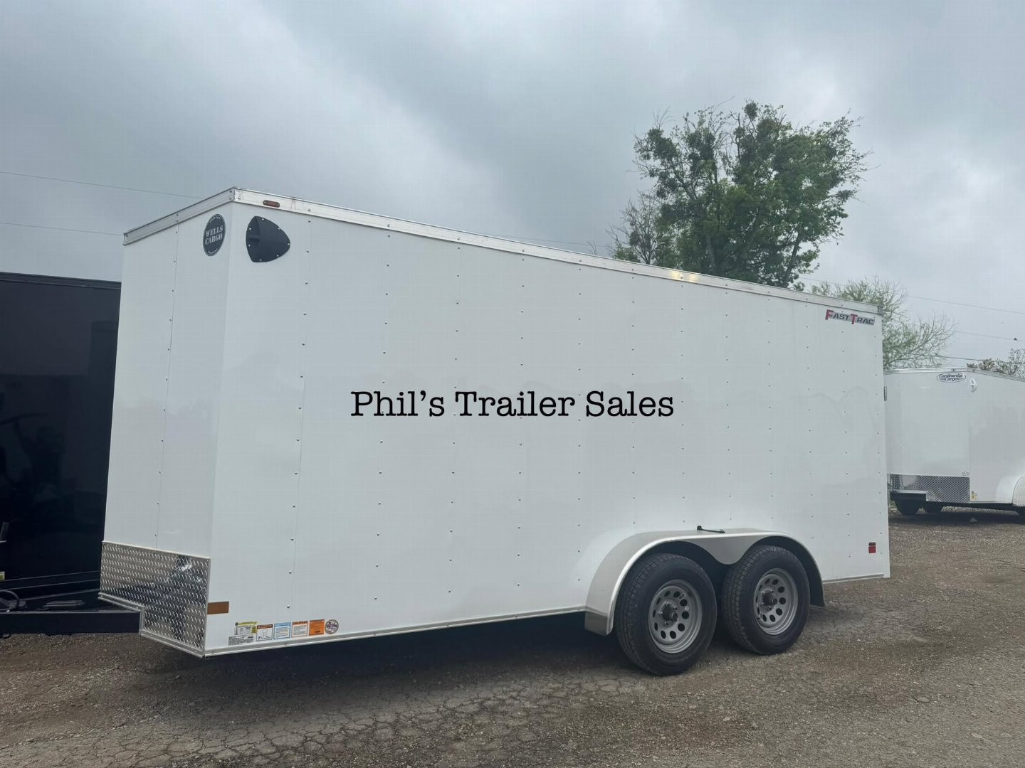 New WELLS CARGO 7X16 Cargo / Enclosed Trailer 6'6'' INTERIOR WELLS CARGO FAST TRACK