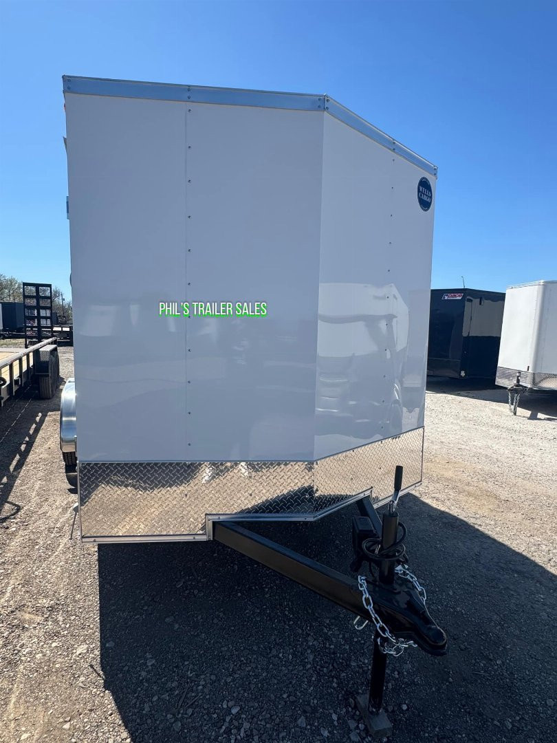 New WELLS CARGO 7X16 Cargo / Enclosed Trailer 6'6'' INTERIOR WELLS CARGO FAST TRACK