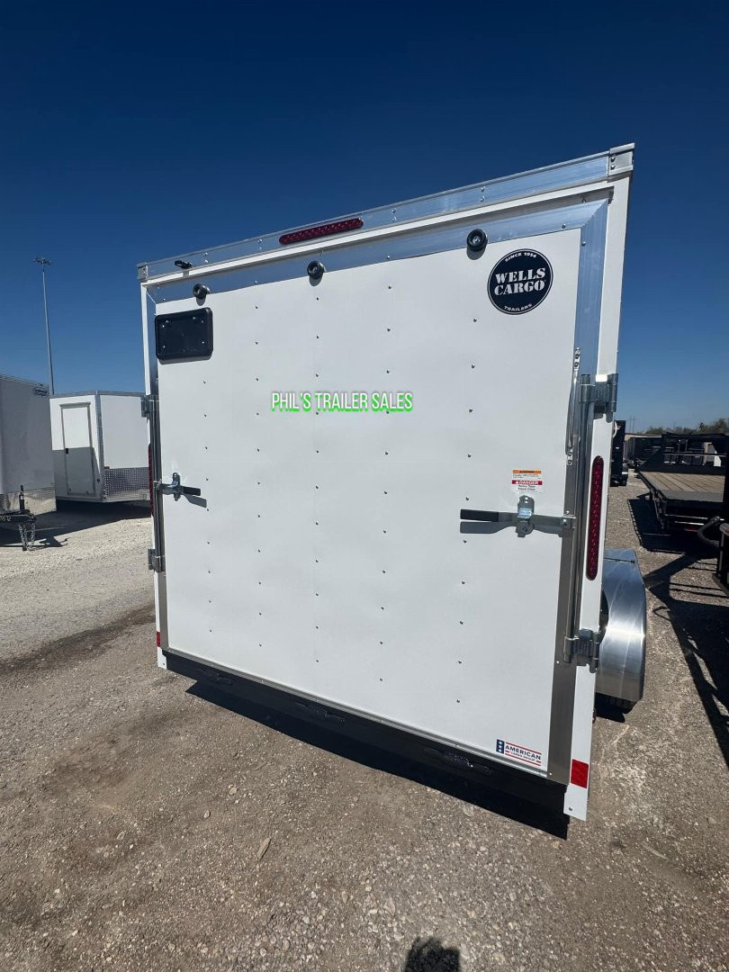 New WELLS CARGO 7X16 Cargo / Enclosed Trailer 6'6'' INTERIOR WELLS CARGO FAST TRACK