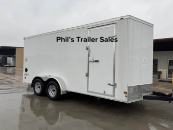 New 2025 WELLS CARGO 7X16 Cargo / Enclosed Trailer 6'6'' INTERIOR WELLS CARGO FAST TRACK