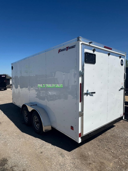 New WELLS CARGO 7X16 Cargo / Enclosed Trailer 6'6'' INTERIOR WELLS CARGO FAST TRACK