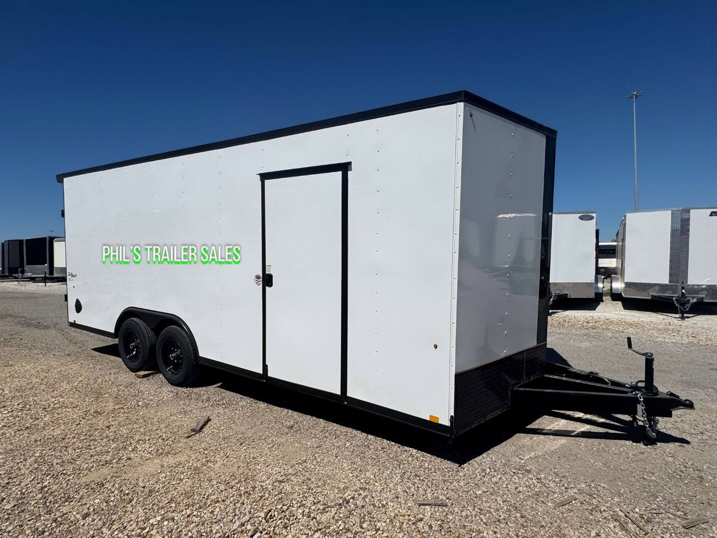 New 2025 Pace American 8.5X20 REAR WING WITH LOADING LIGHT Cargo / Enclosed Trailer