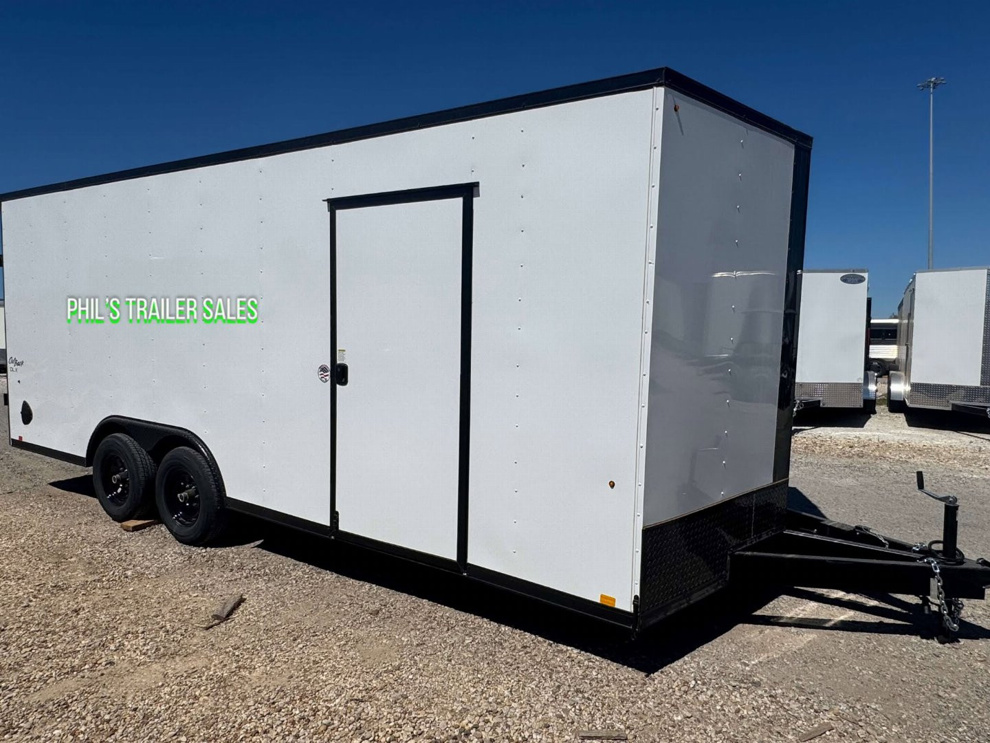 New 2025 Pace American 8.5X20 REAR WING WITH LOADING LIGHT Cargo / Enclosed Trailer