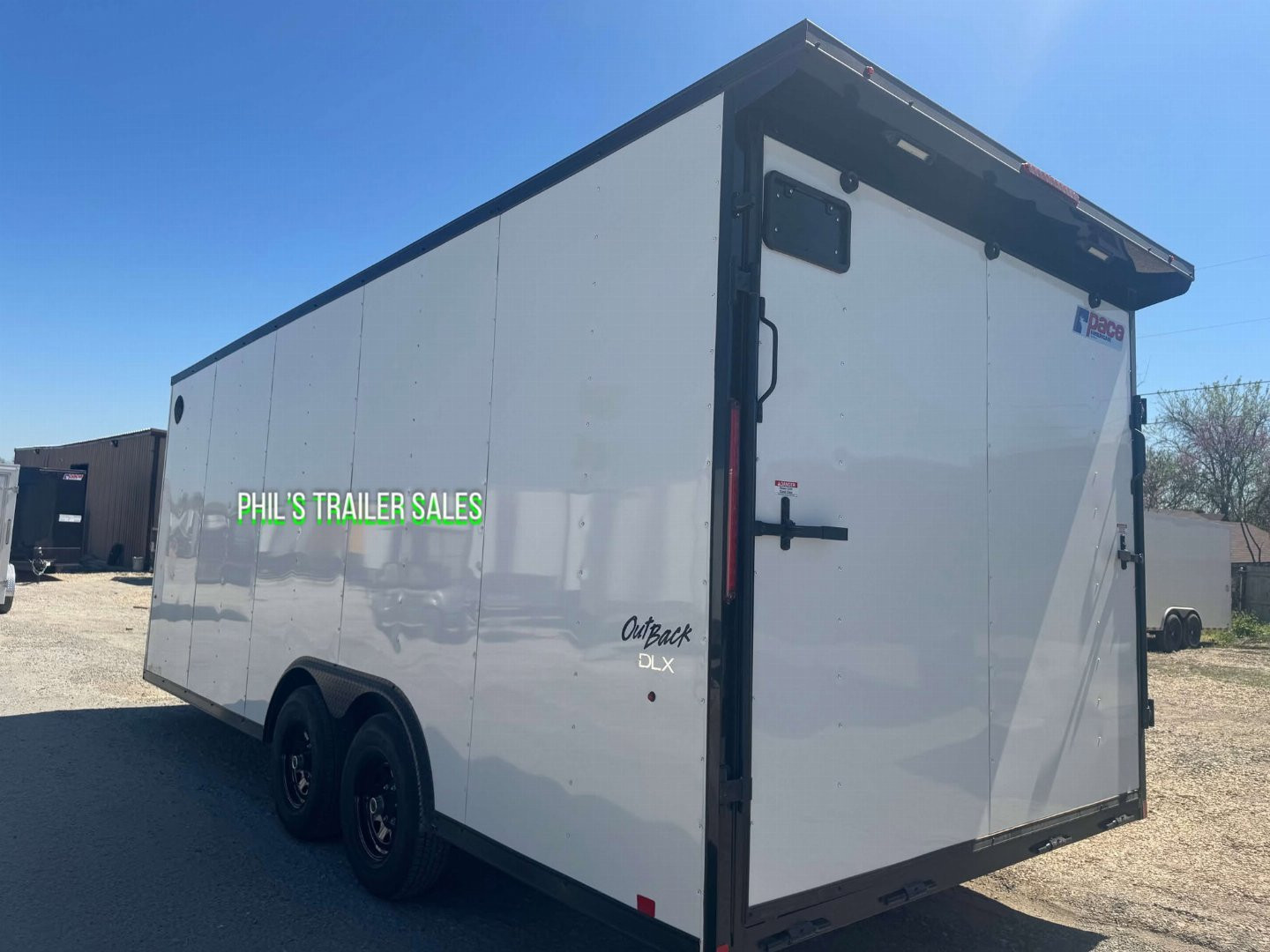 New 2025 Pace American 8.5X20 REAR WING WITH LOADING LIGHT Cargo / Enclosed Trailer