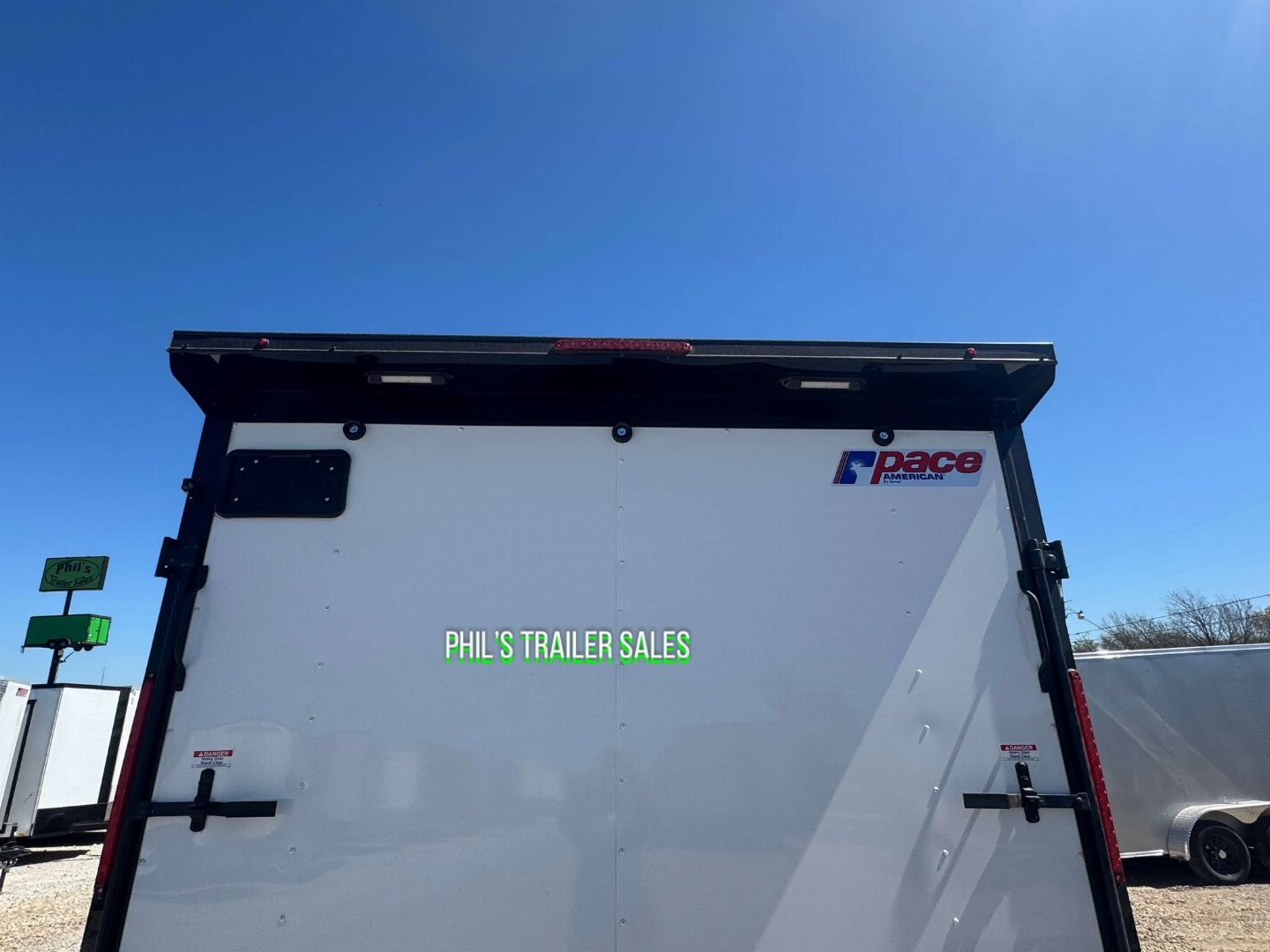 New 2025 Pace American 8.5X20 REAR WING WITH LOADING LIGHT Cargo / Enclosed Trailer